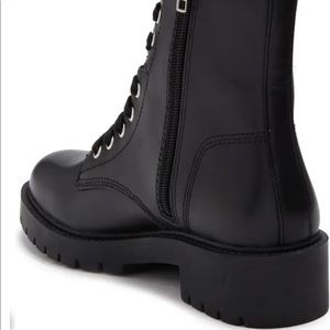 Steve Madden Checker Combat Boot.